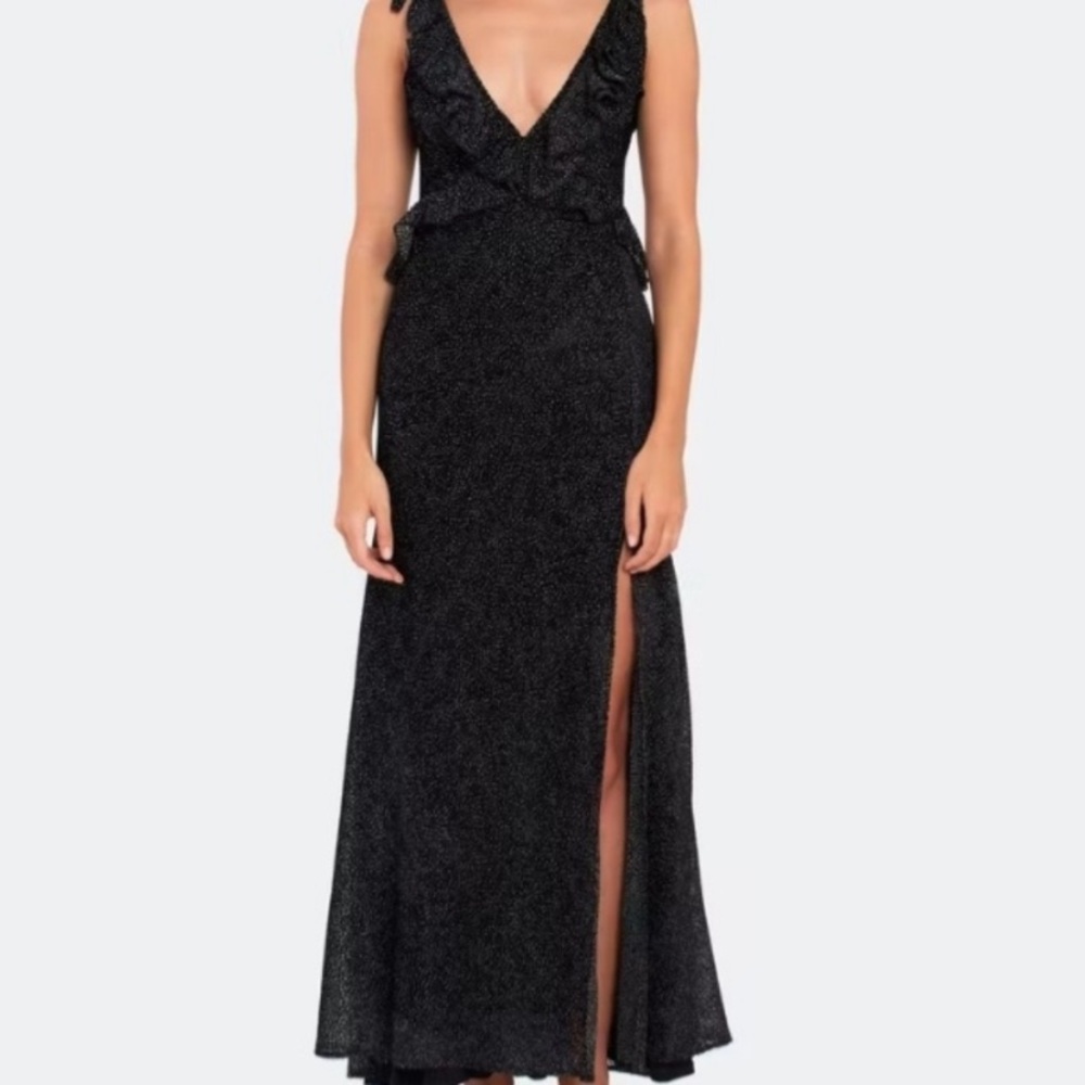 $298 NWOT revolve x ElleJay Sonja front slit maxi dress XS